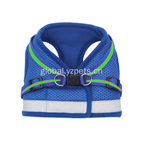 Dog Harness Pets Breathable Air Mesh Reflective Dog Harness Factory